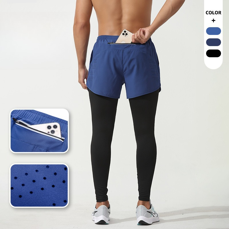 Crossfit Ga - Мужские компрессионные леггинсы для бега и