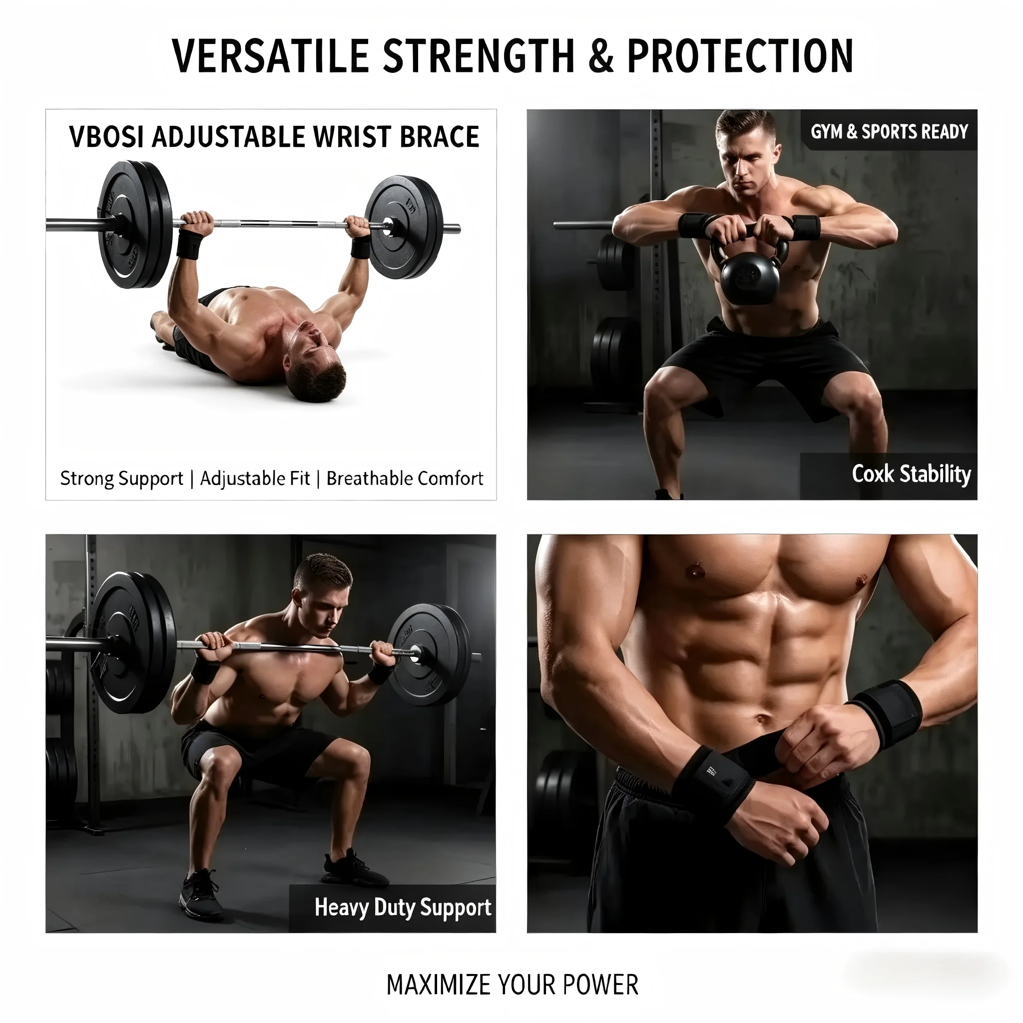 Профессиональные дышащие бинты – обзор и цена Wrist Wrap Support